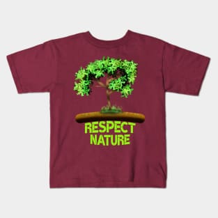 Respect Nature Kids T-Shirt